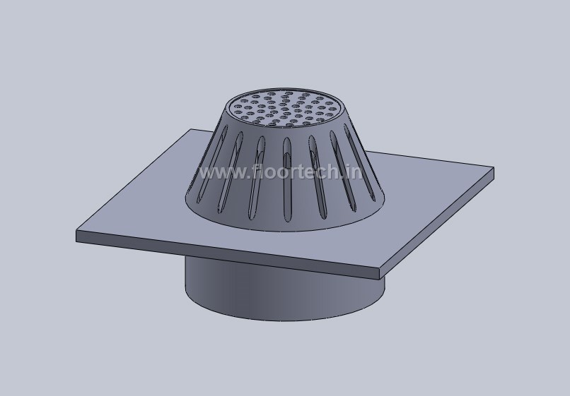 PVC Doom Strainer View 2