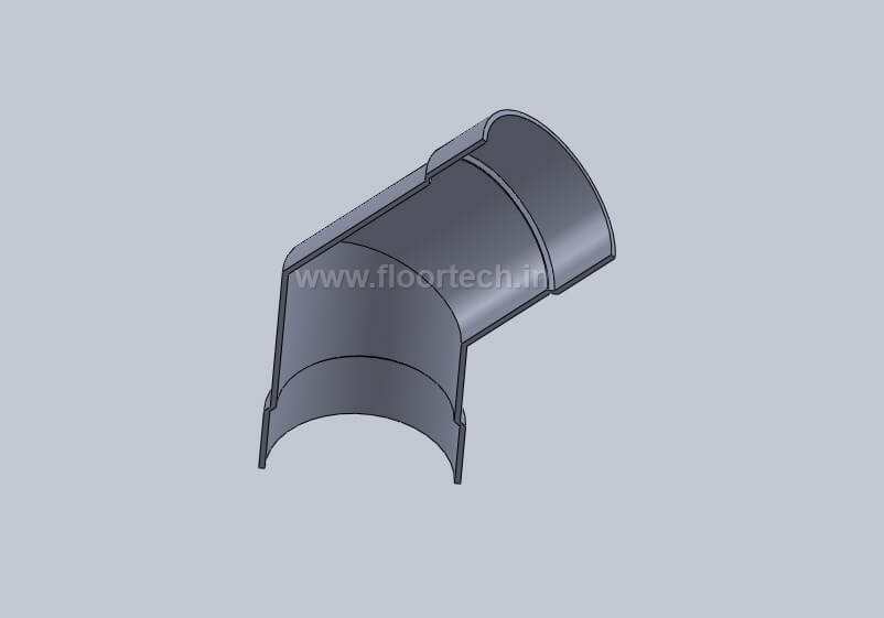 PVC 45 degree elbow (or) PVC shoe View 2