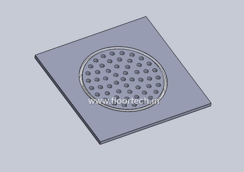 PVC square grating View 3