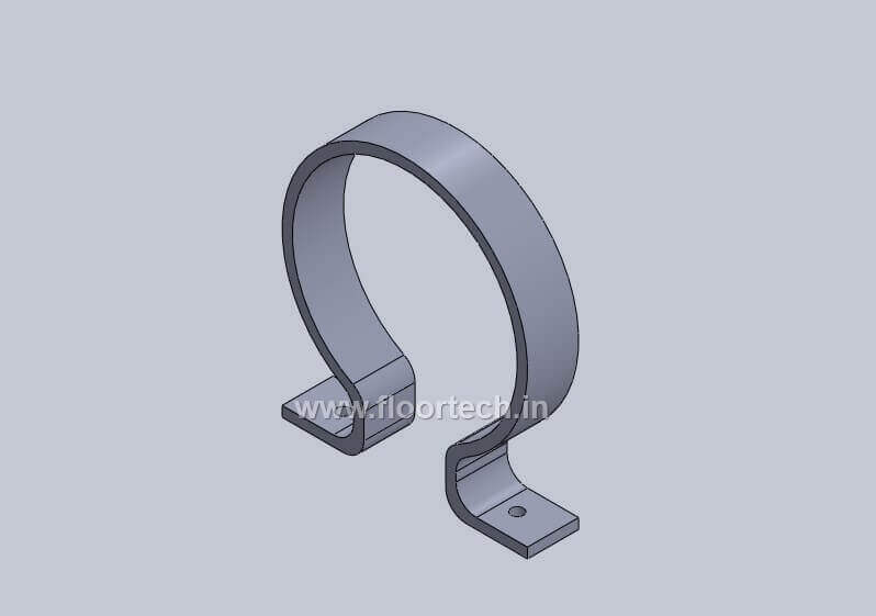 PVC step clamp View 2