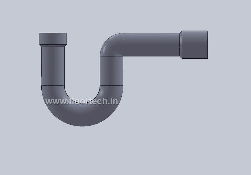 PVC P Trap (or) PVC U trap  View 2