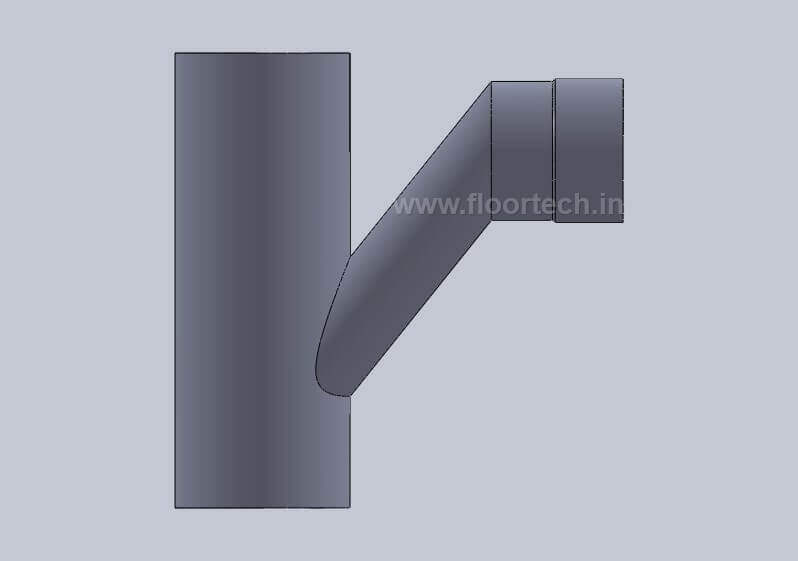 Bulk Kitchen Floor trap Cup Model View 2
