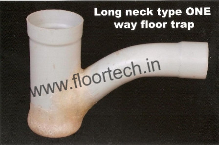 PVC Long Neck Floor Trap View 1