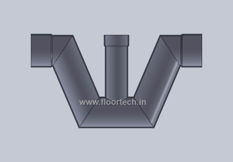 PVC Main Chamber trap View 3